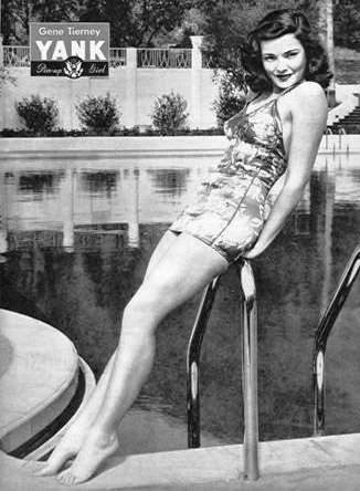 How tall is Gene Tierney?